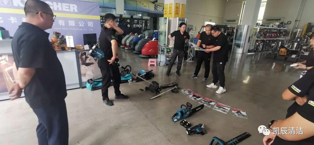 欢迎日本牧田公司中国区总经理福井先生来我司参观指导